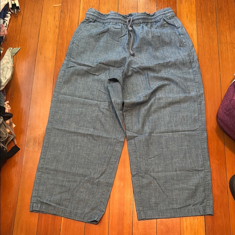 Blue Cargo Pants